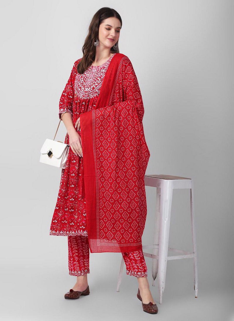 Vt Nairacut Kurti With Pant And Dupatta Sets Catalogue 